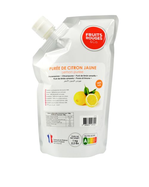 Purée de citron jaune