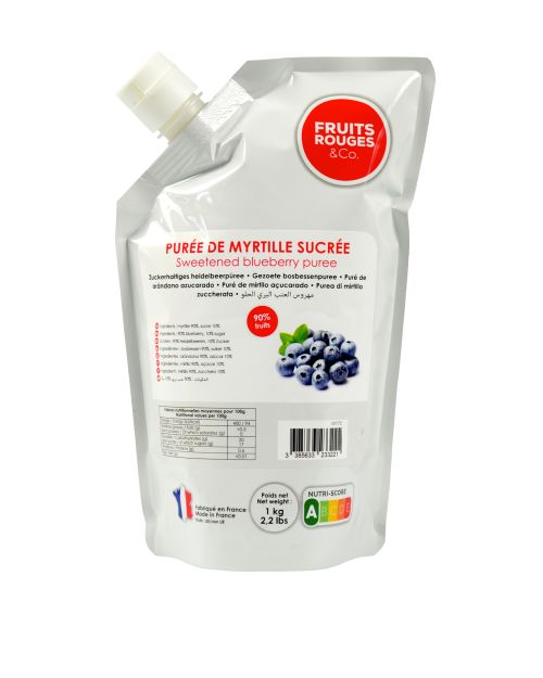 Purée de myrtille