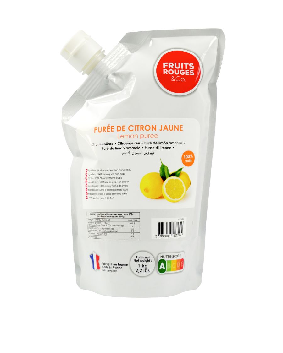 Purée de citron jaune